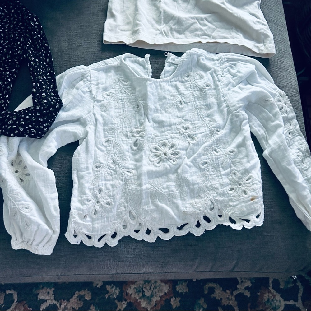 Kids Tops super cute Zara target three size 8 bundle - Picture 2 of 8